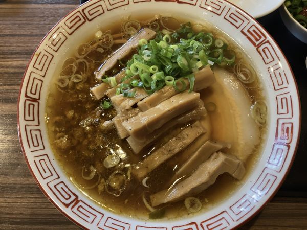 「旨辛そば＋（限定極太メンマ）」@わだ屋の写真