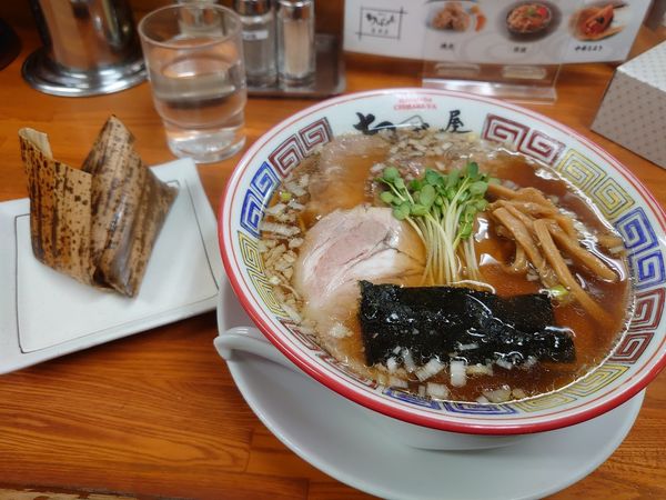 「チャーシュー麺 醤油 中華ちまき」@ちばき屋 葛西店の写真