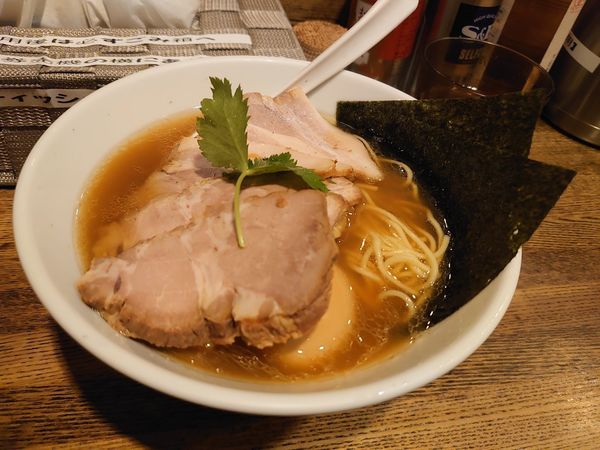 「特製平子煮干らーめん」@新橋 纏の写真