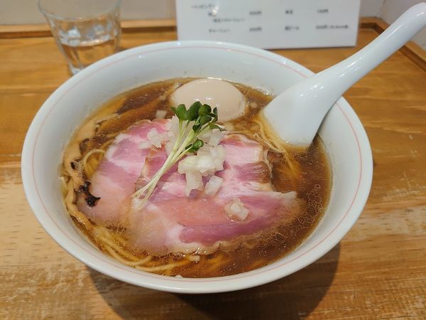 「特製煮干しそば 替玉」@麺尊 RAGEの写真