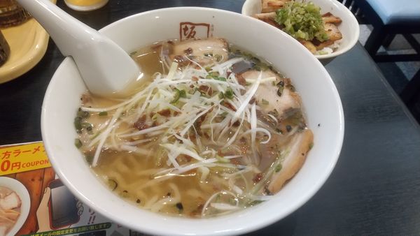 「青唐ねぎ塩ラーメン930円」@会津・喜多方ラーメン 坂内 恵比寿店の写真