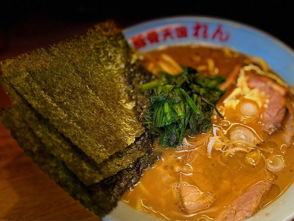 「羊骨天国 940円」@豚骨らーめん れんの写真