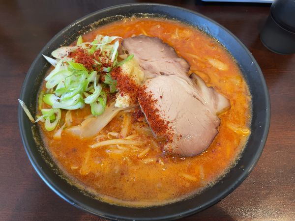 「鬼辛味噌らーめん(1100円)」@六花 -Rokka-の写真