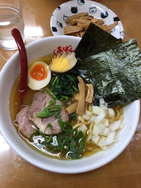 「ラーメン」@横浜ラーメン あばん 上尾西口駅前店の写真