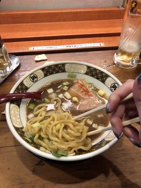 「すごい煮干ラーメン(中盛り)」@ラーメン凪 大宮店の写真