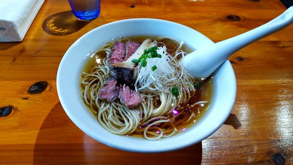 「牛の醤油ラーメン」@ぬまちゃんラーメンの写真
