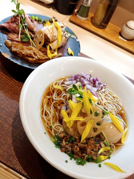 「松茸と水・不二の特製盛」@論露に不二の写真