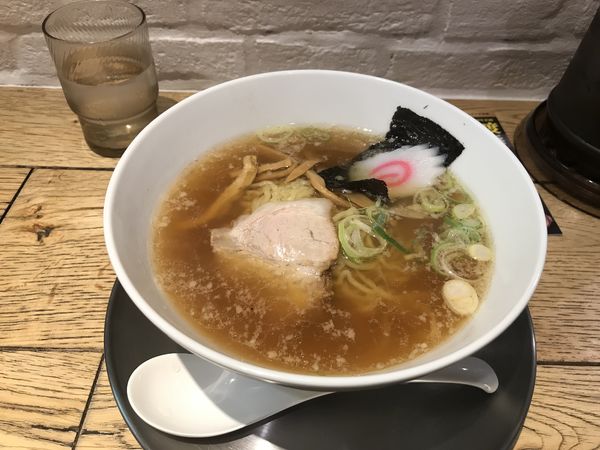 「極上煮干しラーメン」@支那そば 勝丸 新横浜ラーメン博物館の写真