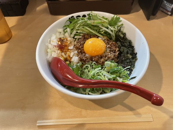 「チーズ入り台湾まぜそば」@麺屋こころ 大岡山本店の写真