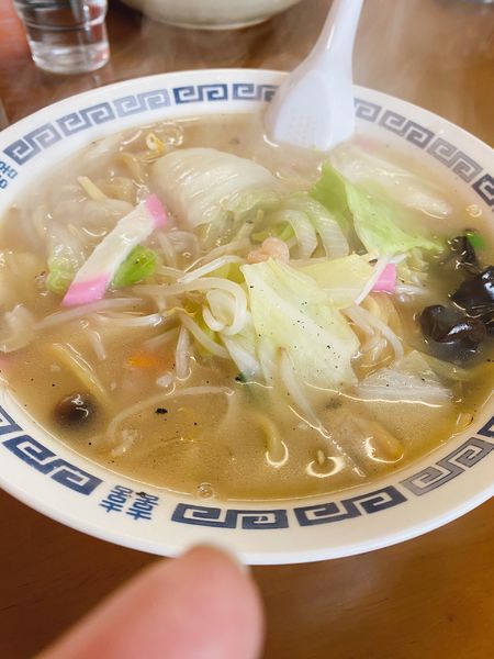 「チャンポン麺」@幸来軒の写真