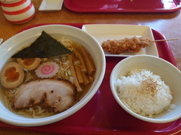 「燻玉らーめん」@らーめん我礫の写真