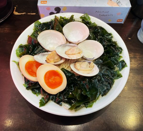 「限定　プレミアム貝だしそば」@麺屋ダダダの写真