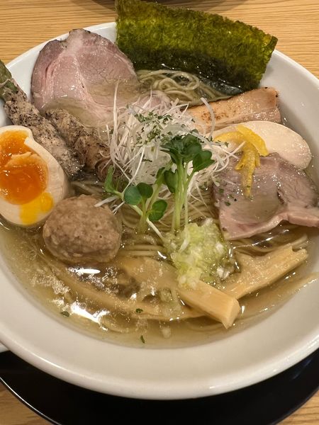 「特製塩そば」@おとなの塩sobaの写真