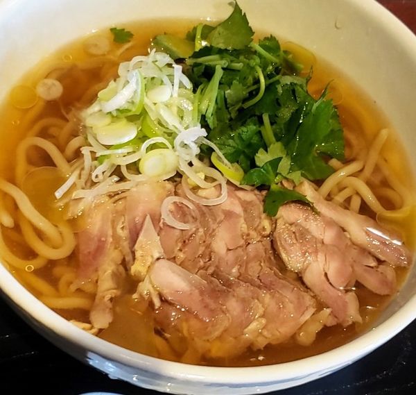 「鳥中華 ￥825 他」@元祖 石岡の肉そばの写真