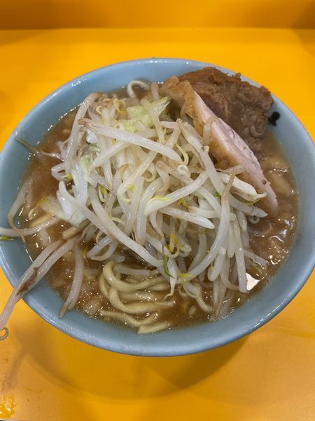 「小ラーメン 野菜ちょい増し」@ラーメン二郎 八王子野猿街道店2の写真