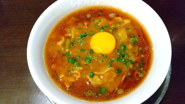 「【期間限定】ザ・カレーラーメン嵐（¥890)」@らあめん花月嵐 神田店の写真