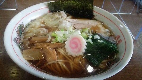 「わんたん中華そば醤油 1000円」@らー麺 Nの写真
