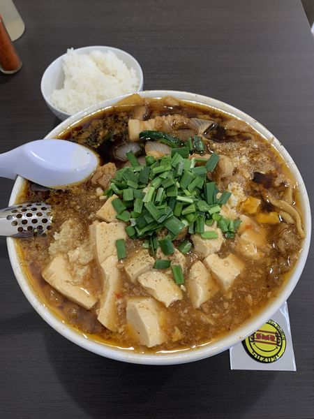 「笑店スタ満980円 半ライス60円」@元祖スタミナ満点らーめんすず鬼 狭山ヶ丘分店の写真