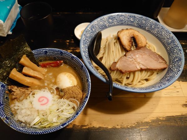 「カレつけ 特製中盛 和え玉にぼし」@狼煙 〜NOROSHI〜の写真