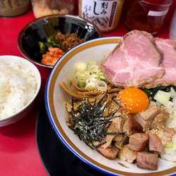 家系油そば＋燻製チャーシュー