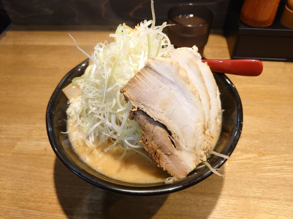 「ネギ味噌チャーシュー」@萬馬軒 橙 池袋店の写真