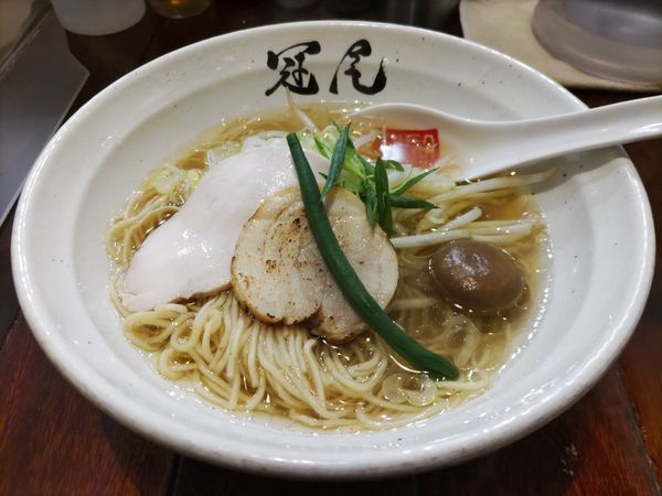 「鶏清湯らぁめん」@らぁめん冠尾 恵比寿西店の写真