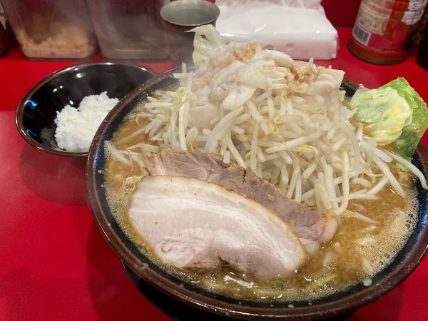 「コテ野菜ラーメン大盛(コイメオオメ)¥1100+バラ1枚¥50」@家系ラーメン 王道 神道家の写真