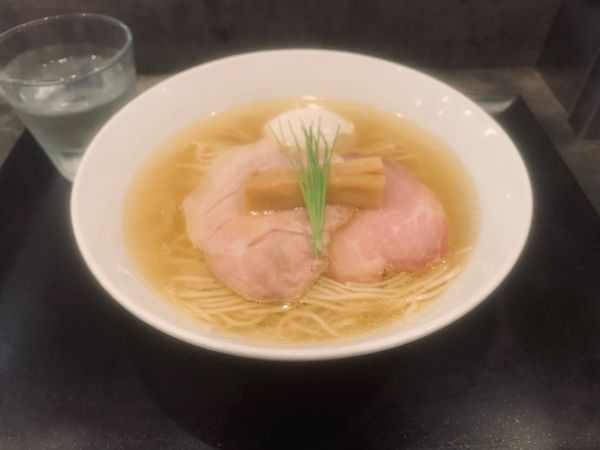 「塩鶏玉子そば（￥1230）」@らぁ麺 やまぐちの写真