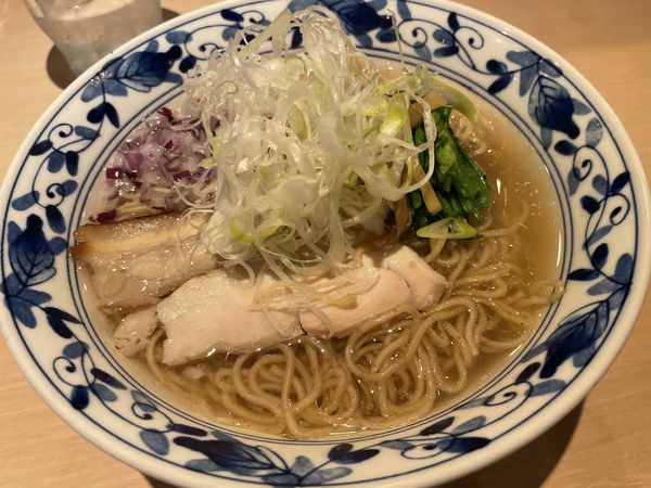 「貝出汁 塩生姜」@貝出汁中華そば 麺匠遊やの写真