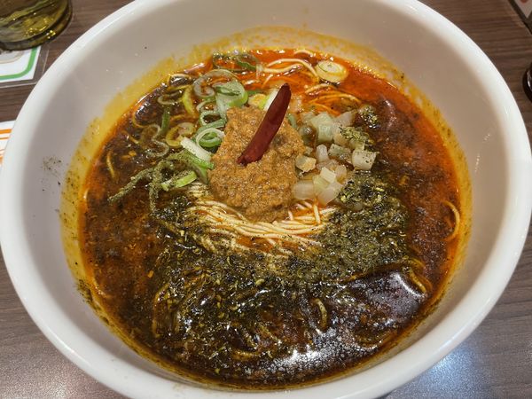 「青鬼担々麺」@極上担々麺 香家 みなとみらい東急スクエア店の写真