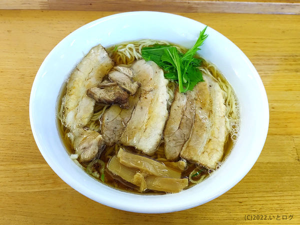 「塩チャーシューメン（大盛り）」@自家製麺 しゅん作の写真