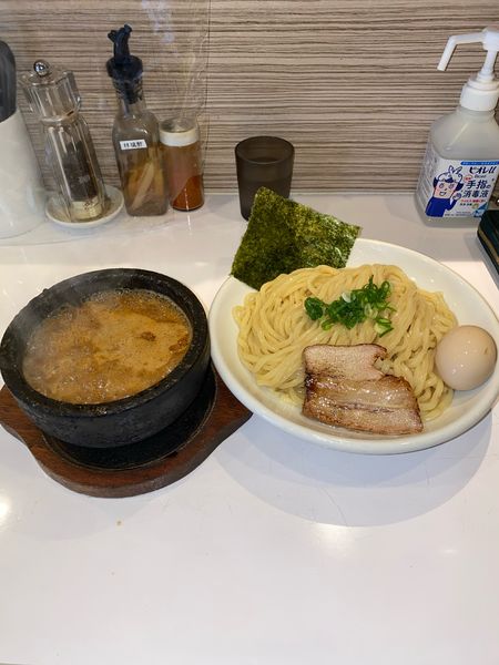 「辛刺激つけ麺味玉大盛3辛¥1,000円」@ぶっと麺 しゃにむにの写真