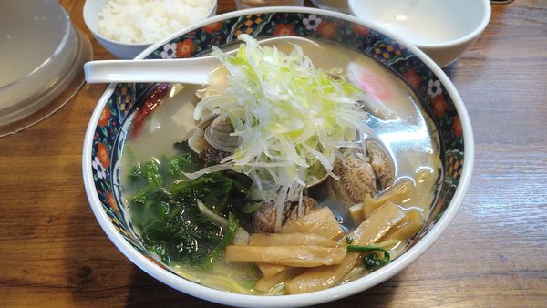 「浅利そば¥1070-」@函館らーめん 船見坂の写真