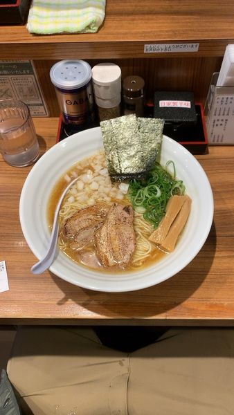 「煮干し中華そば大盛り900」@煮干し中華そば 麺屋 芝乃の写真