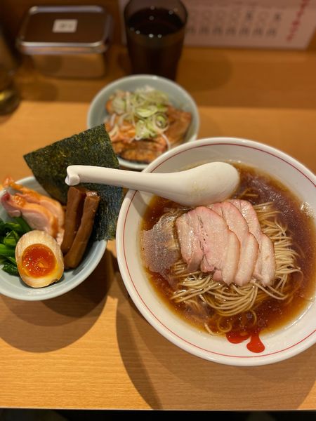 「特製中華そば」@中華そば はし本の写真