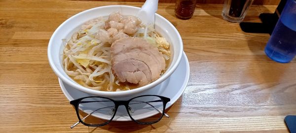 「らーめん濃厚(にんにく少し・あぶら)」@自家製麺88の写真