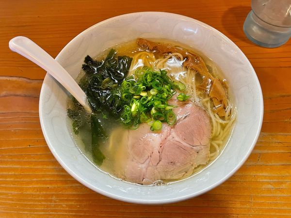 「塩らぁ麺 並盛」@らぁ麺 むらまさ 唐津本店の写真