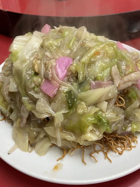 「皿うどん大盛り」@長崎飯店 渋谷店の写真