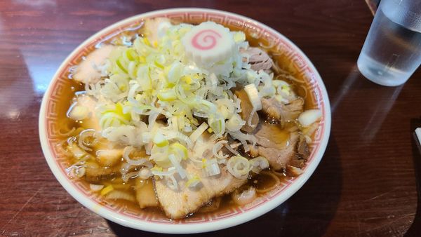 「チャーシュー麺 大 ネギ」@中華そば えもとの写真