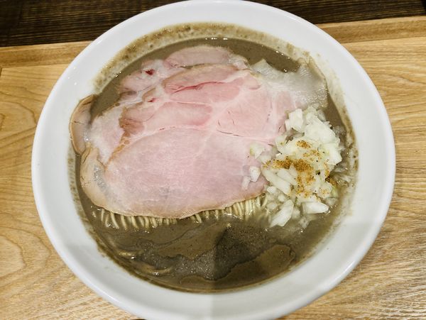 「【限定】プレミアムニボプレッソ＋境港産紅ズワイ蟹の和え玉」@NIBOSHIMANIAの写真