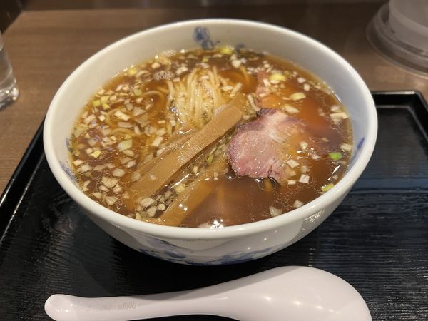 「らうめん（青竹打ち）」@淺草 來々軒の写真