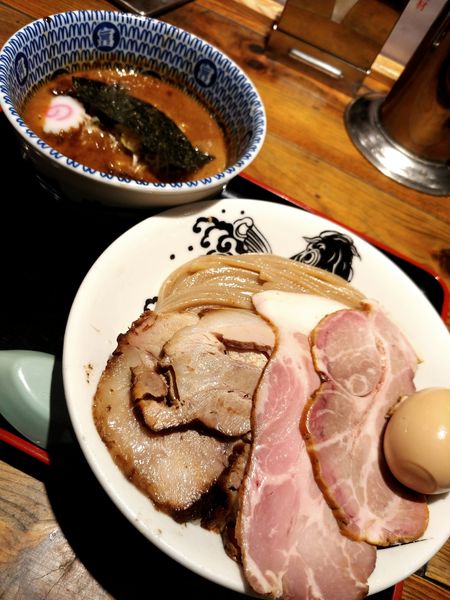 「特製濃厚つけめん」@松戸中華そば 富田食堂の写真