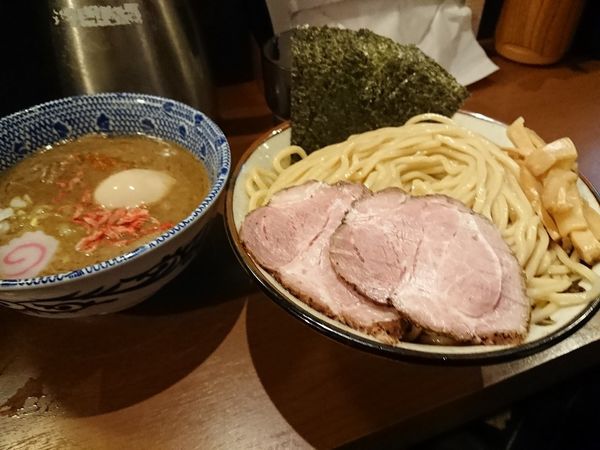 「特製海老つけ麺」@俺の麺 春道の写真