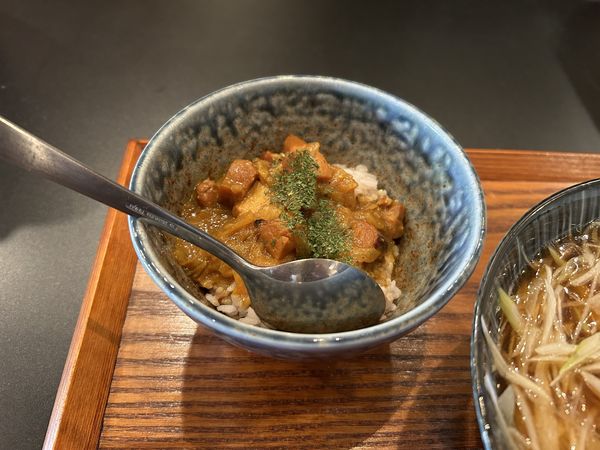 「ミニカレー350円（出汁チキンカレー）」@Omirukの写真