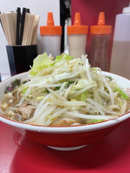 「小ラーメン（にんにく）¥850」@ラーメン二郎 湘南藤沢店の写真