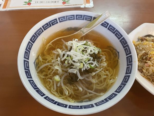 「ラーメンセット￥７００　高菜ラーメン」@中国料理 京華の写真