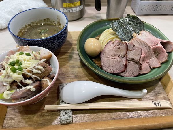 「特製極濃煮干しつけ麺」@煮干しつけ麺 宮元の写真