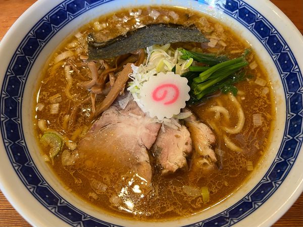 「味噌中華そば」@味噌中華そば からす味の写真