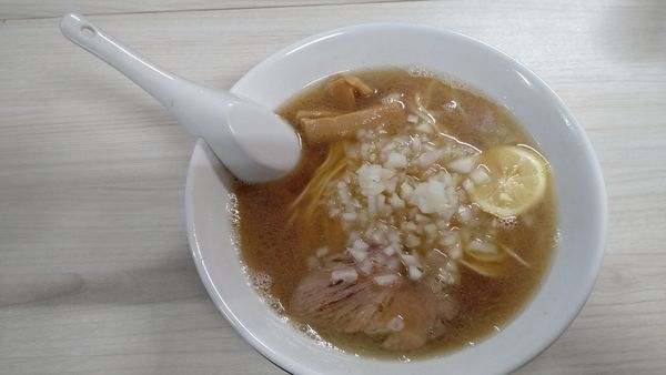 「煮干しそば」@寺カフェ 中華そば水加美の写真