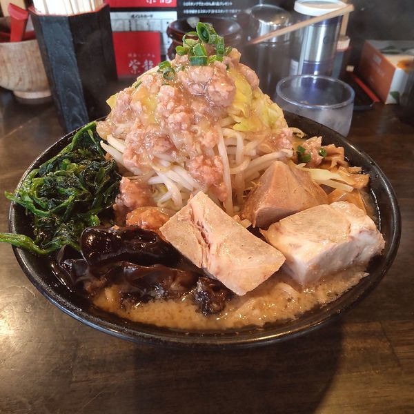 「極紫龍（￥1,000）」@城南らーめん 紫龍 旗の台本店の写真